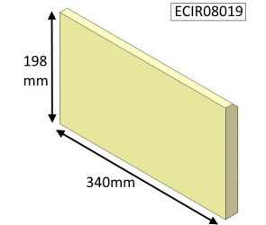 ECIR08019 Parkray Upper Rear Brick  |  Aspect 8 (NON Eco)